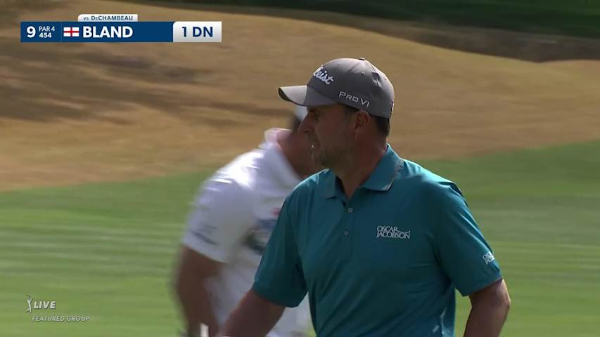 Richard Bland's 25-foot birdie putt at WGC-Dell Match Play