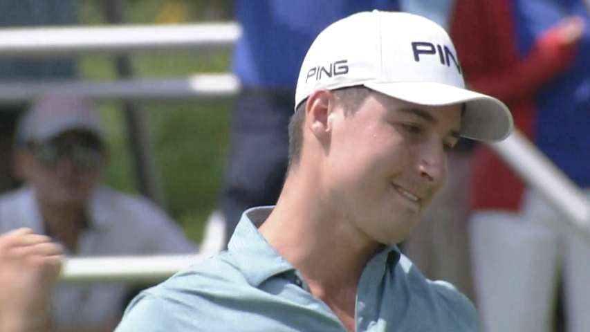 Charlie Saxon wins by one shot at Guilin Championship