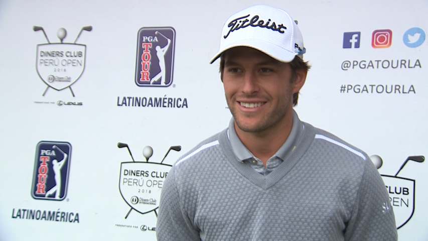 Entrevista con Willy Pumarol tras Ronda 3 del Diners Club Perú Open