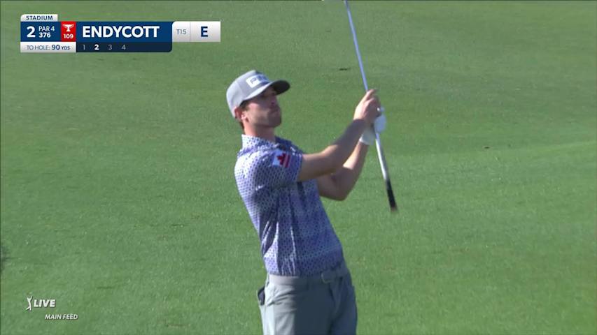 Harrison Endycott dials in wedge and birdies at The American Express