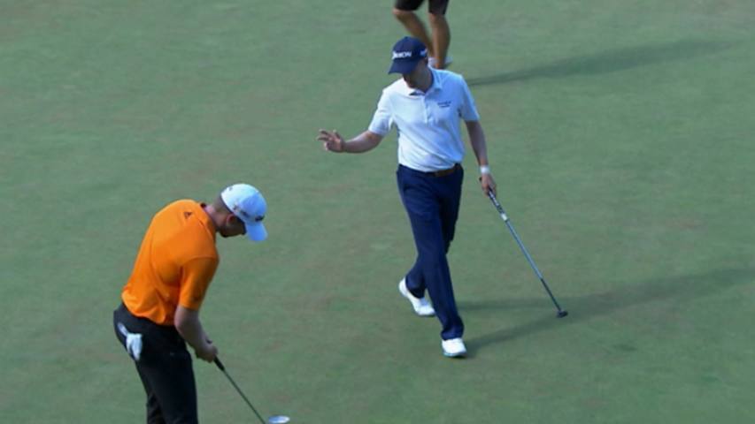 Russell Knox cards second straight birdie at Travelers