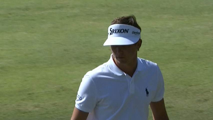 Smylie Kaufman's eagle roll at Sanderson Farms