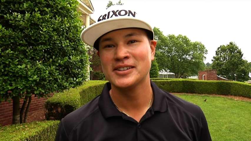 Ryan Yip interview after Round 1 of Rex Hospital Open