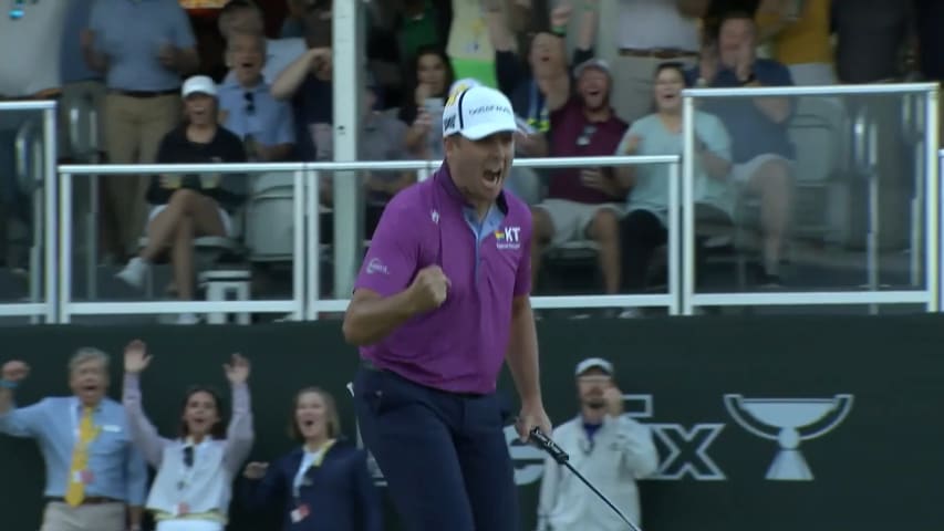 Luke List drains birdie to win five-man playoff at Sanderson Farms