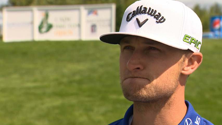 Jamie Sadlowski interview after Round 2 of Cape Breton