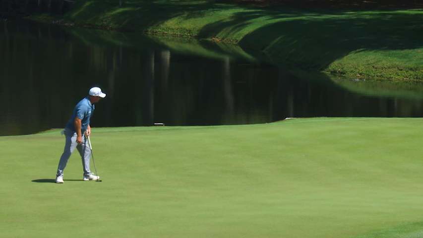 Ryan Fox drips in birdie putt on No. 4 at RBC Heritage