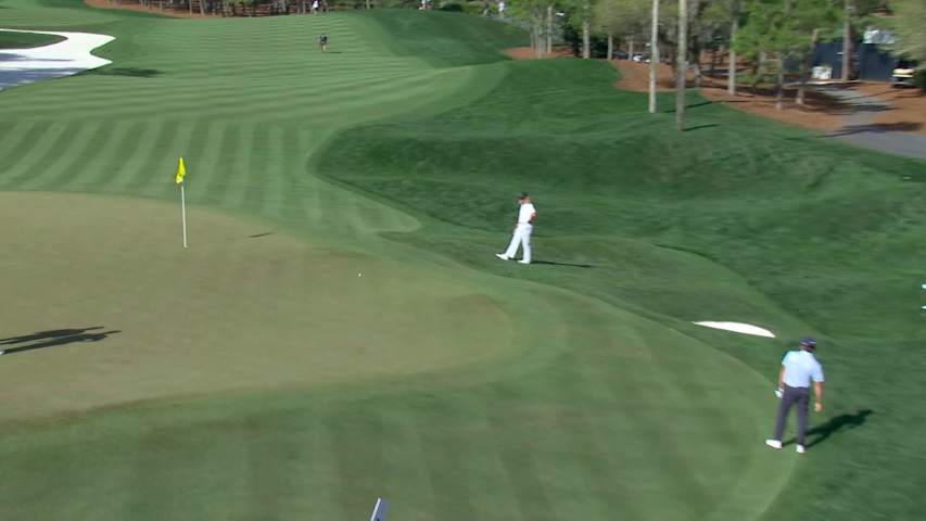 Adam Schenk holes out 60-foot birdie putt on No. 2 at THE PLAYERS