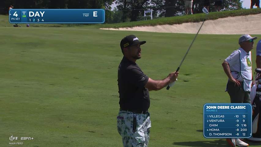 Jason Day makes birdie on No. 4 at John Deere