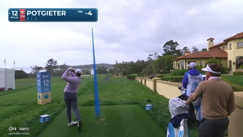 Aldrich Potgieter hits 211-yard tee shot to 13 feet, sets up birdie