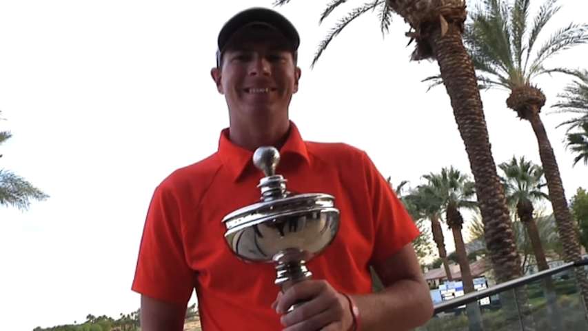 Zach Fischer earns medalist honors at Web.com Q-school