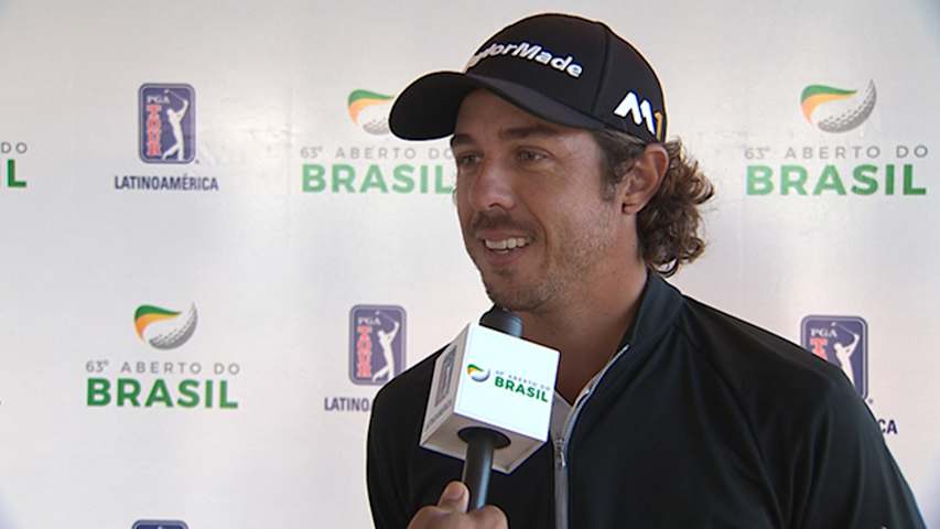 Emilio Puma Domínguez entrevista previa al 63º Aberto do Brasil