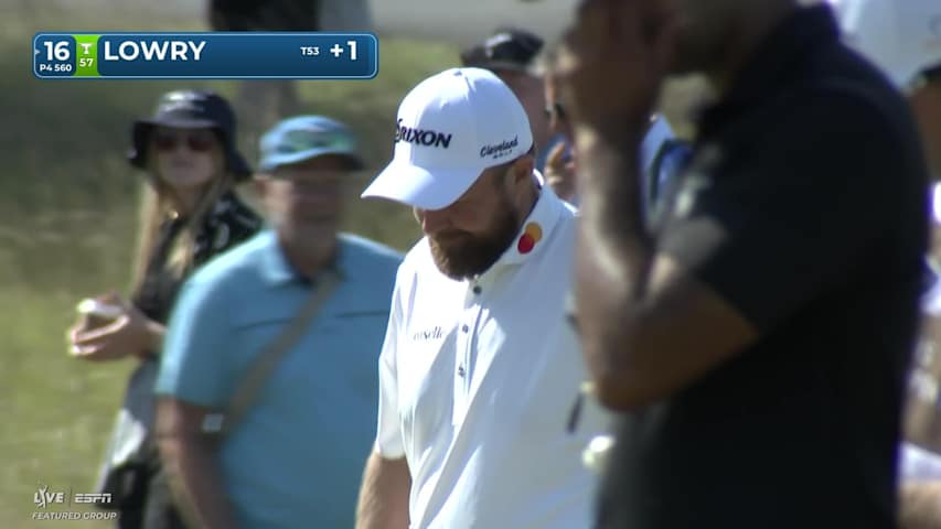 Shane Lowry's 173-yard approach sets up birdie on No. 16 at Genesis Scottish Open