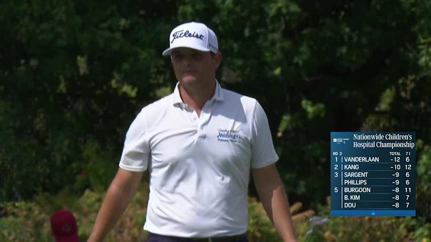 John VanDerLaan makes birdie on No. 6 at Nationwide Children's