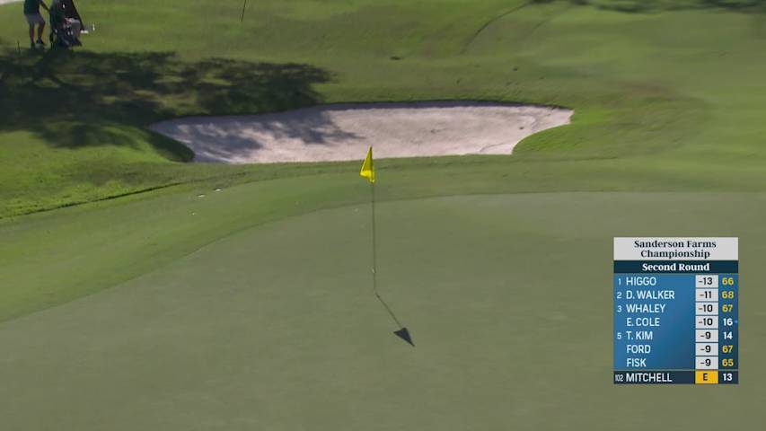 Keith Mitchell hits 264-yard approach to 2 feet, sets up eagle on No. 14 at Sanderson Farms