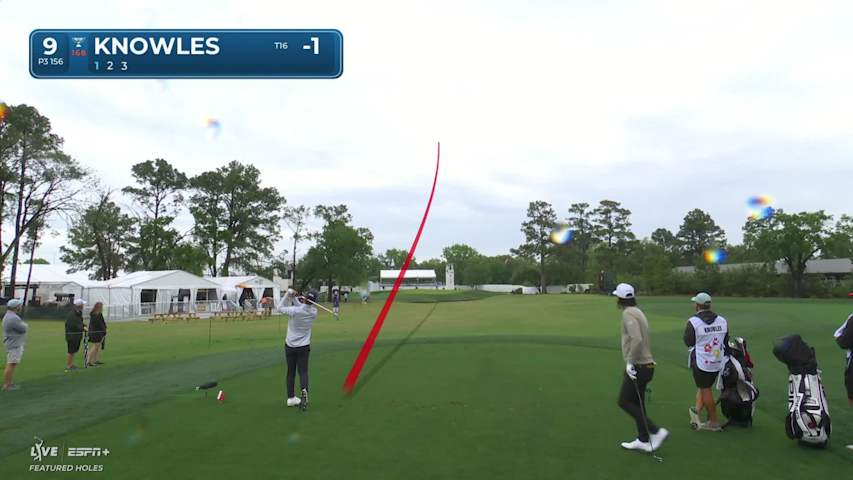 Philip Knowles sticks tee shot to set up birdie at Houston Open