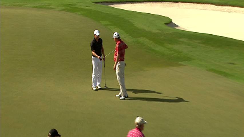 Irwin birdies No. 15 in Round 2 of PNC Father-Son
