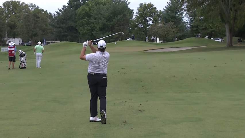 Matt Atkins spins it tight to yield birdie at Simmons Bank Open