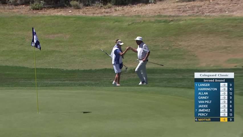 Billy Mayfair makes birdie on No. 10 at Cologuard Classic