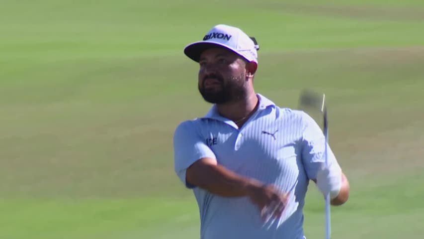 J.J. Spaun makes birdie on No. 10 at World Wide Technology