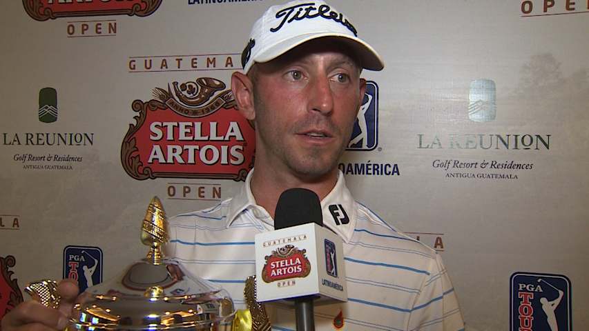 Danny Balin interview after winning the Guatemala Stella Artois Open