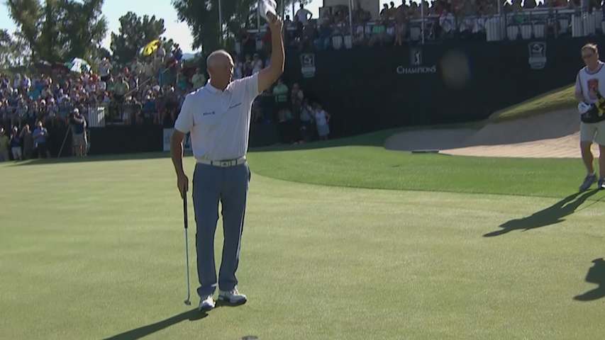 Tom Lehman taps in for par to win Tucson Conquistadores
