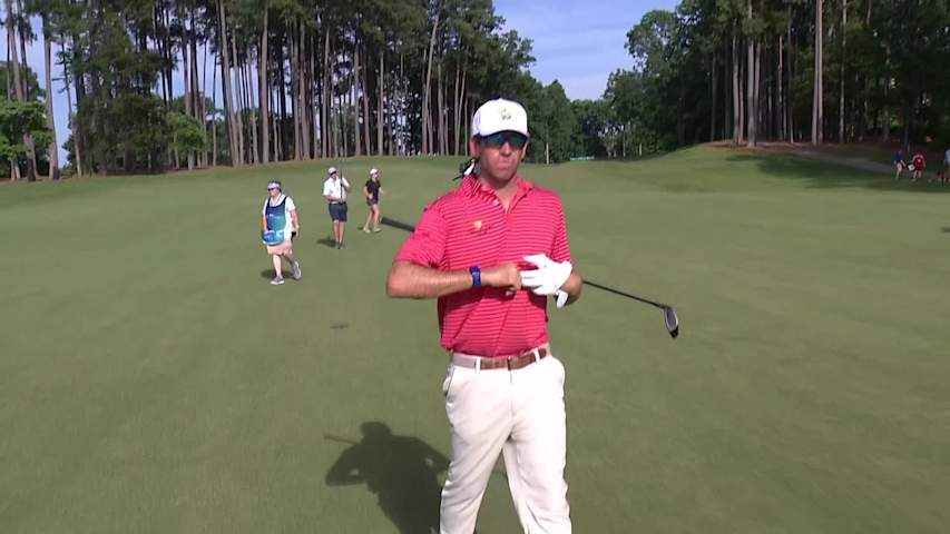 Ben Kohles makes birdie on No. 15 at BMW Charity Pro-Am