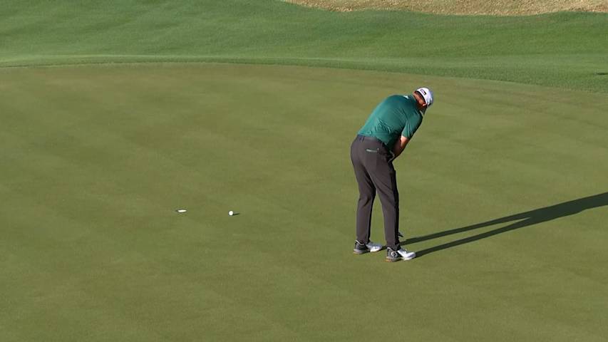 Richard Bland sinks 10-footer for birdie at WGC-Dell Match Play