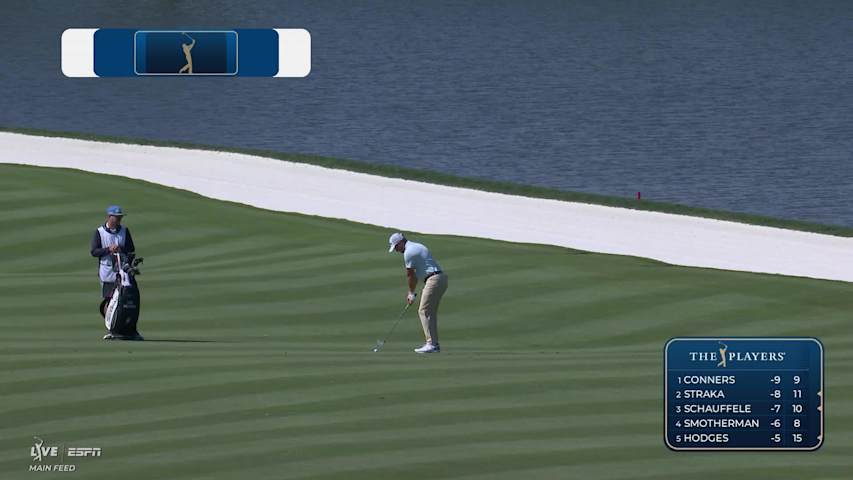 Lee Hodges hits 171-yard approach to 11 feet, sets up birdie on No. 7 at THE PLAYERS