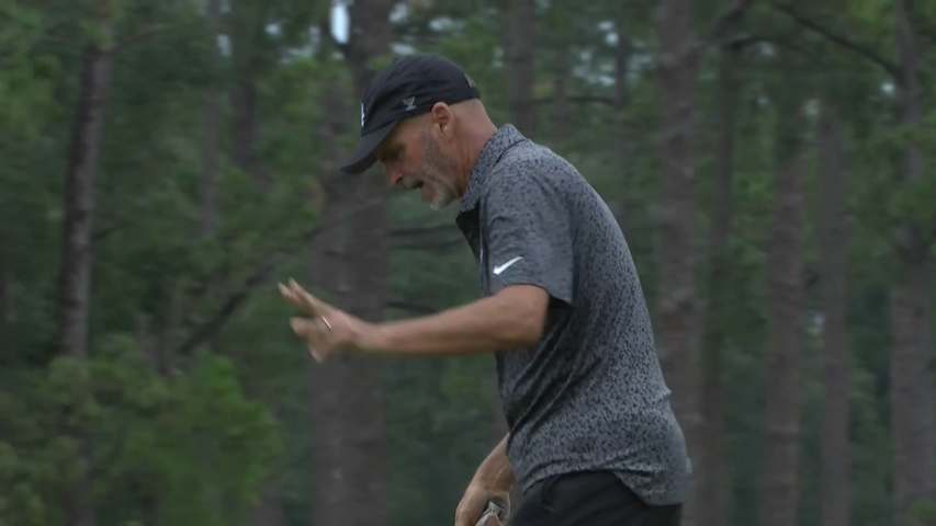 Rocco Mediate brushes in short birdie putt at FURYK & FRIENDS