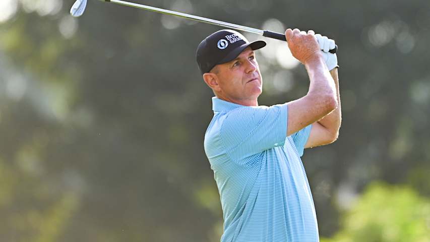Michael Wright takes one-shot lead at Sanford International