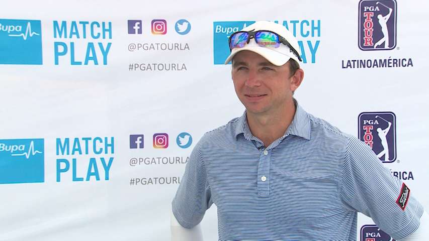 John Somers interview after Round 32 at the Bupa Match Play