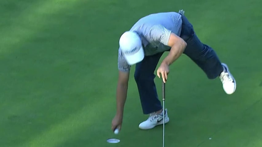 Richard Sterne’s 26-foot birdie putt at WGC-Mexico