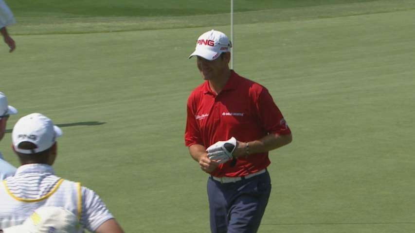 LaBelle birdies No. 16 in Round 2 of HP Byron Nelson