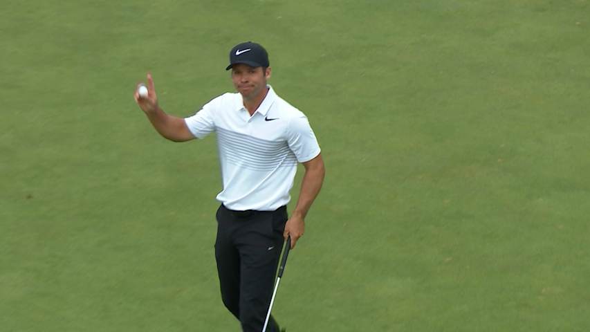 Paul Casey closes admirably with birdie on the last at Bridgestone