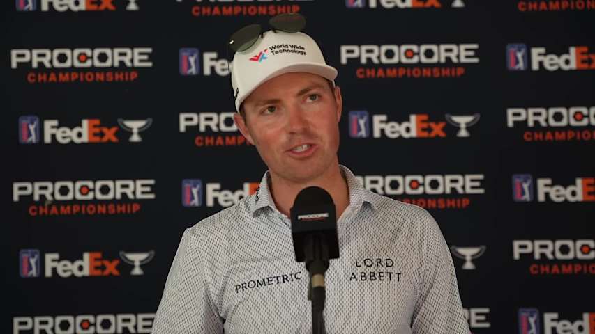 Ben Griffin's interview after Round 1 of Procore