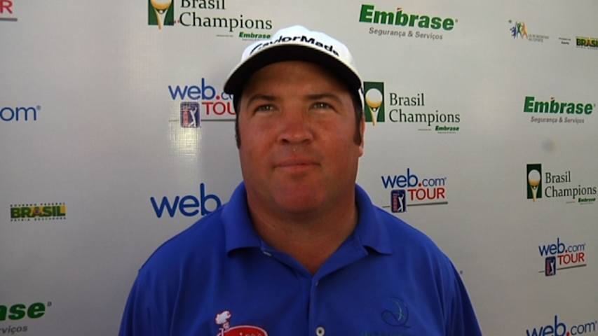 Andrew Svoboda interview after Round 2 of the Brasil Champions
