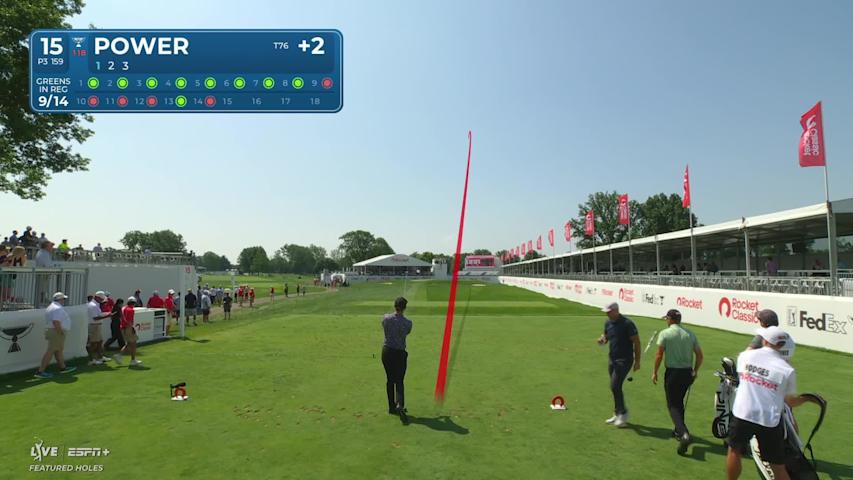 Seamus Power makes birdie on No. 15 at Rocket Classic
