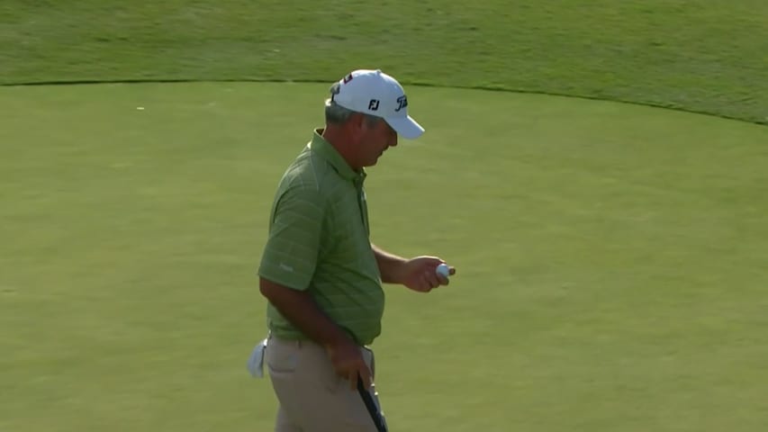 David Branshaw makes birdie at Dominion