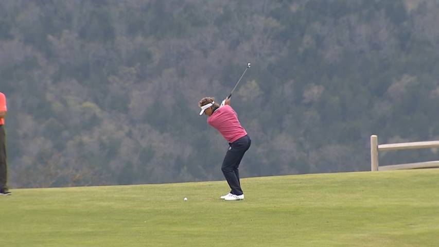 Bernhard Langer's near ace on No. 13 at Bass Pro Shops Legends of Golf