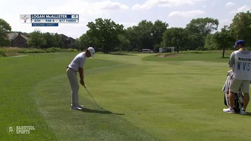 Logan McAllister makes birdie on No. 6 at NV5 Invitational