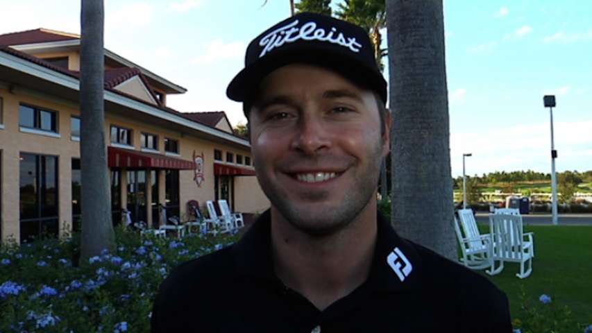 Dan Woltman interview after Round 3 of Web.com Tour Q-School