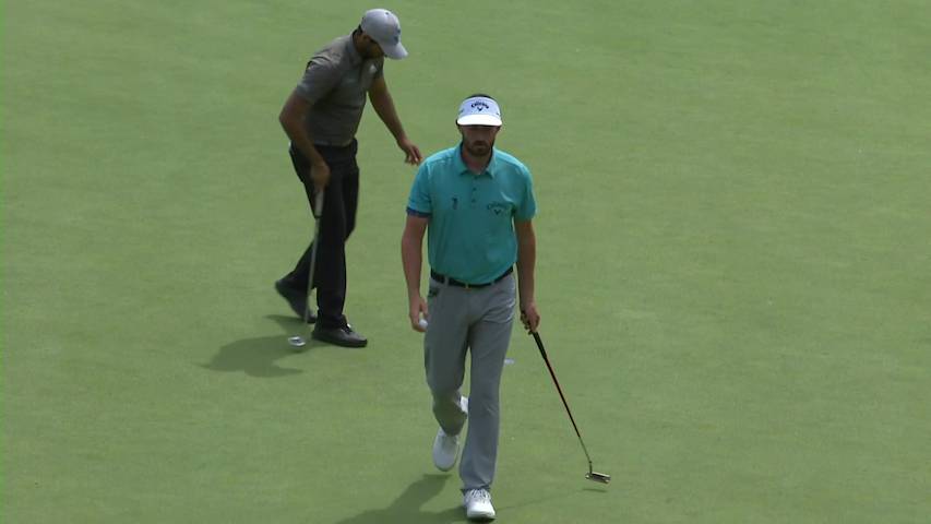 Chase Seiffert makes birdie on No. 13 at RBC Canadian