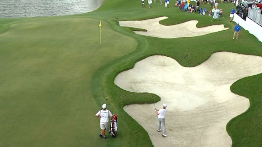 Marc Warren’s sweet sand save on No. 16 at Cadillac Championship