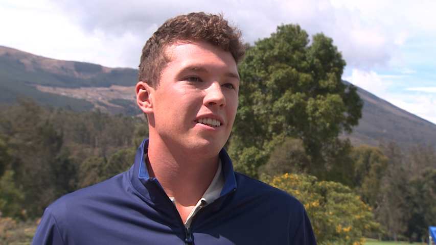 Chris Korte interview prior to the Banco del Pacífico Open