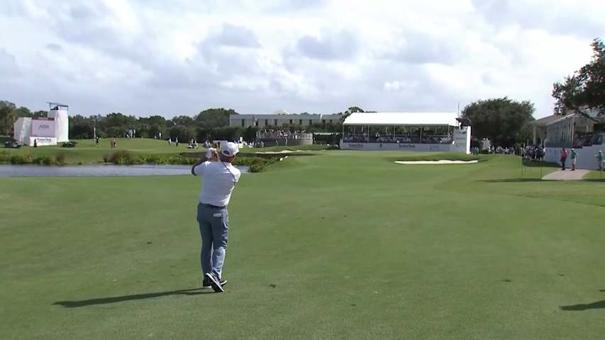 Marco Dawson's nice approach leads to birdie at TimberTech Champ