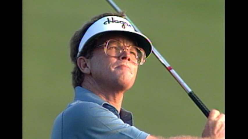 Tom Kite claims THE PLAYERS Championship 1989 with a one-stroke victory