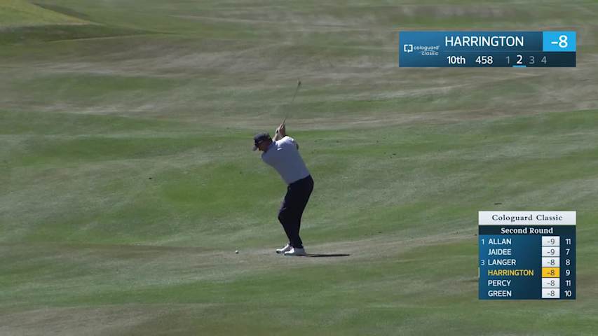 Padraig Harrington makes birdie on No. 10 at Cologuard Classic