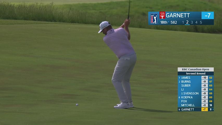 Brice Garnett reaches par-5 No. 18 in two, makes birdie at RBC Canadian