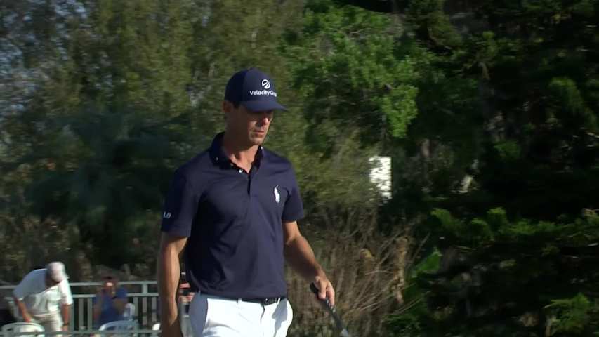 Billy Horschel holes 15-footer for birdie at Arnold Palmer