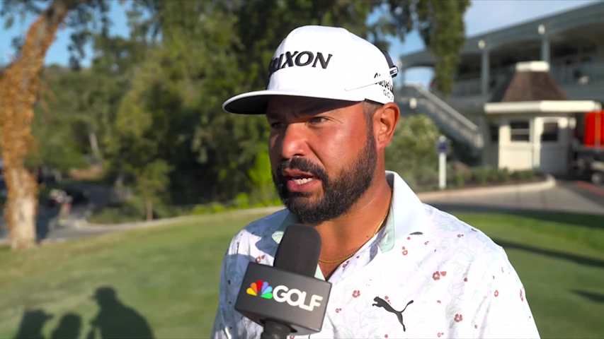 J.J. Spaun's interview after Round 1 of Procore